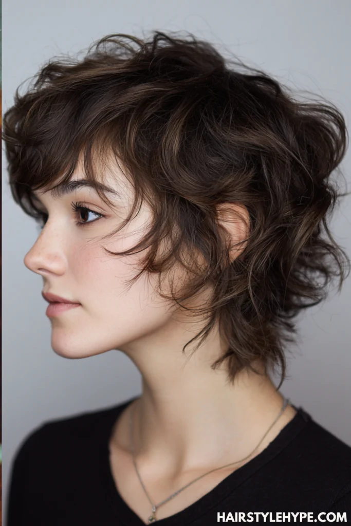  Tousled Wavy Kitty Cut