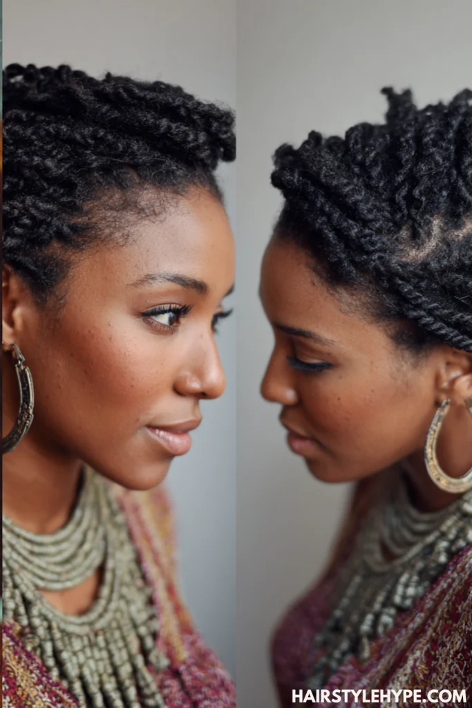 2-Strand Twist Crown Style
