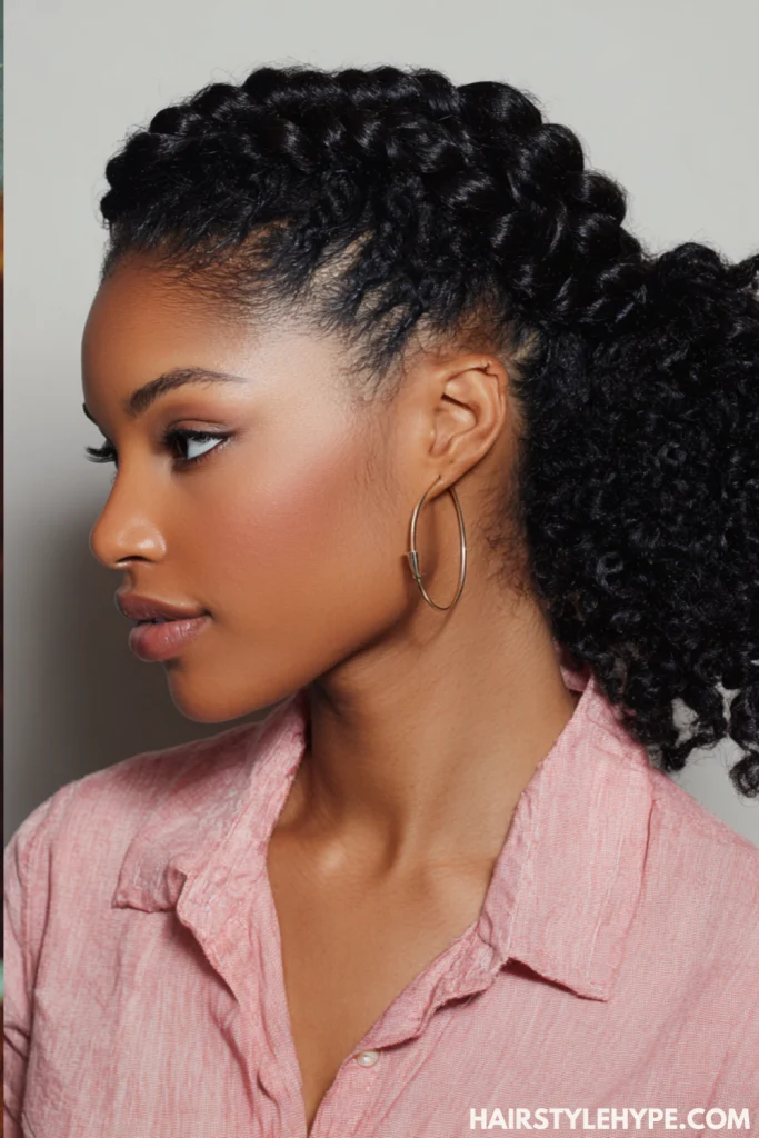 2-Strand Twist Ponytail
