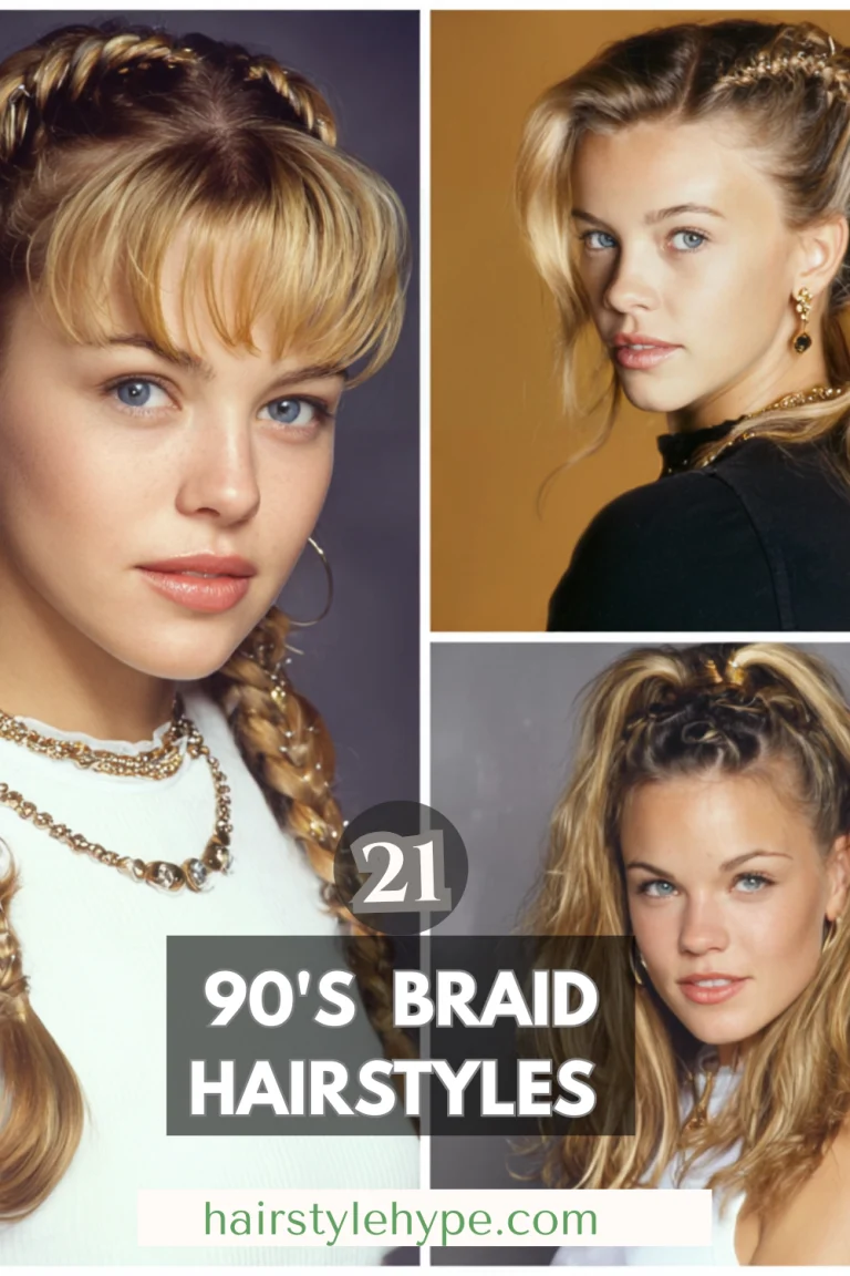 90's braid hairstyles ideas