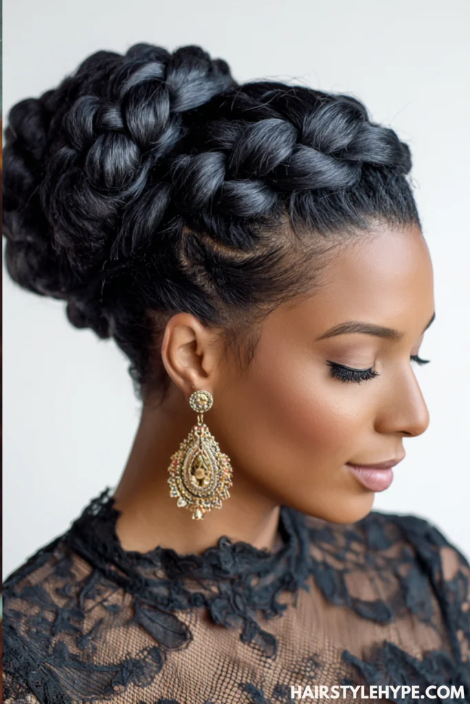  Braided Bun