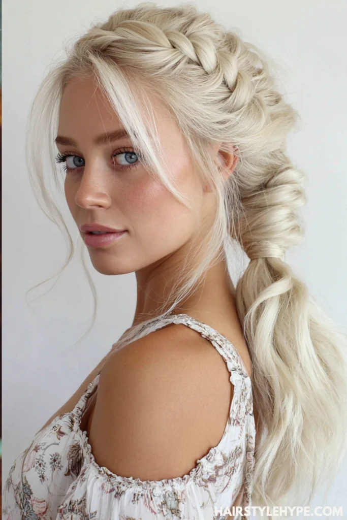  Braided Ponytail