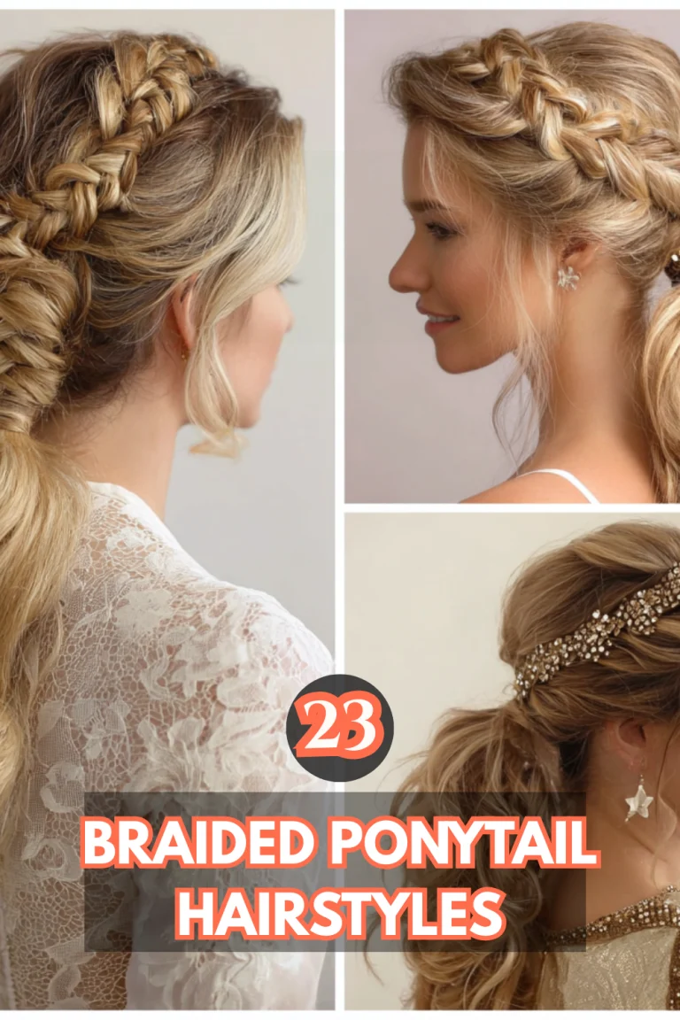 Braided ponytail hairstyles