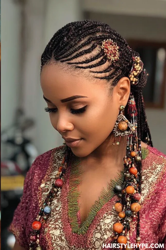  Braids with Beads