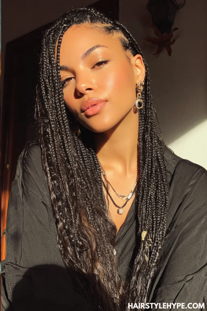  Classic 90s Box Braids