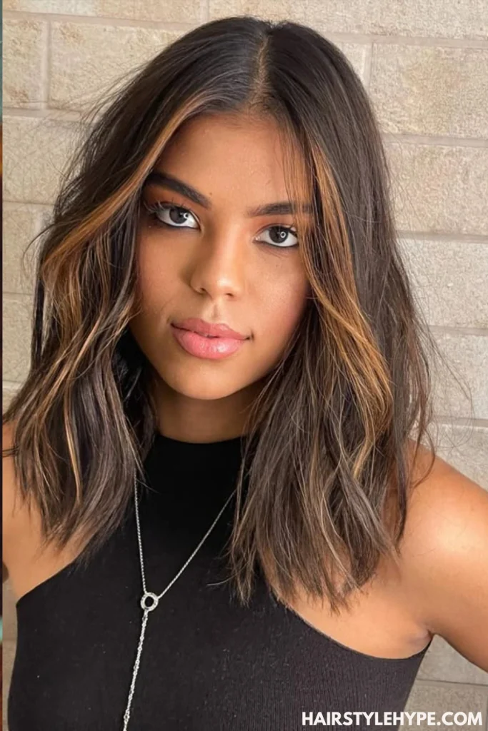  Classic Kitty Cut on Black Hair