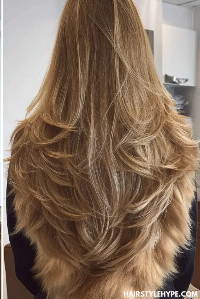  Classic Kitty Cut on Long Hair