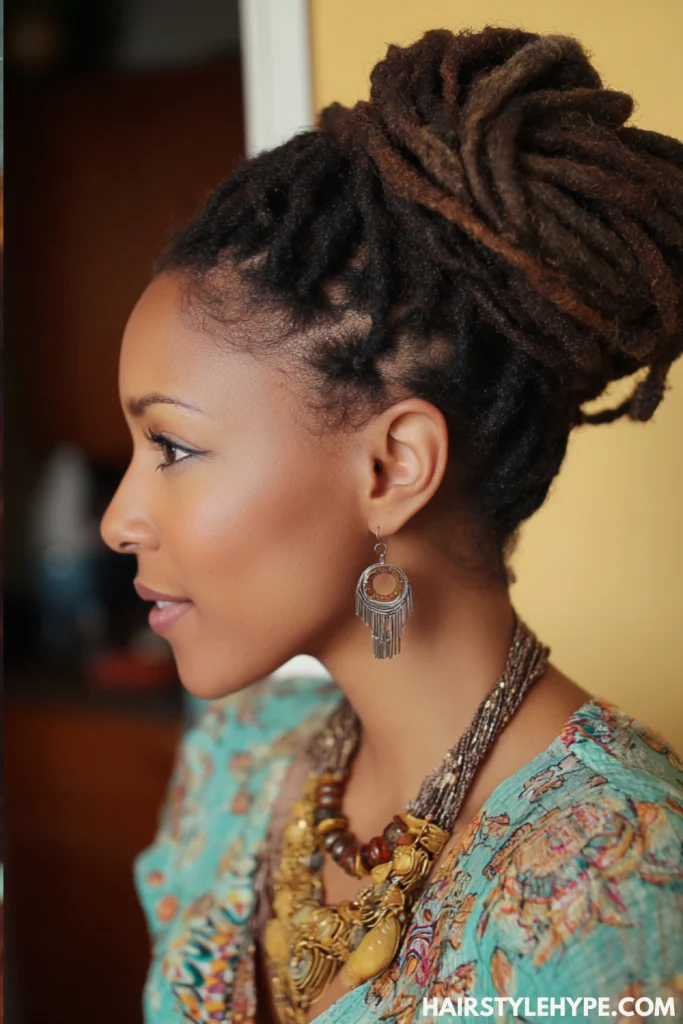 Classic Loc Bun