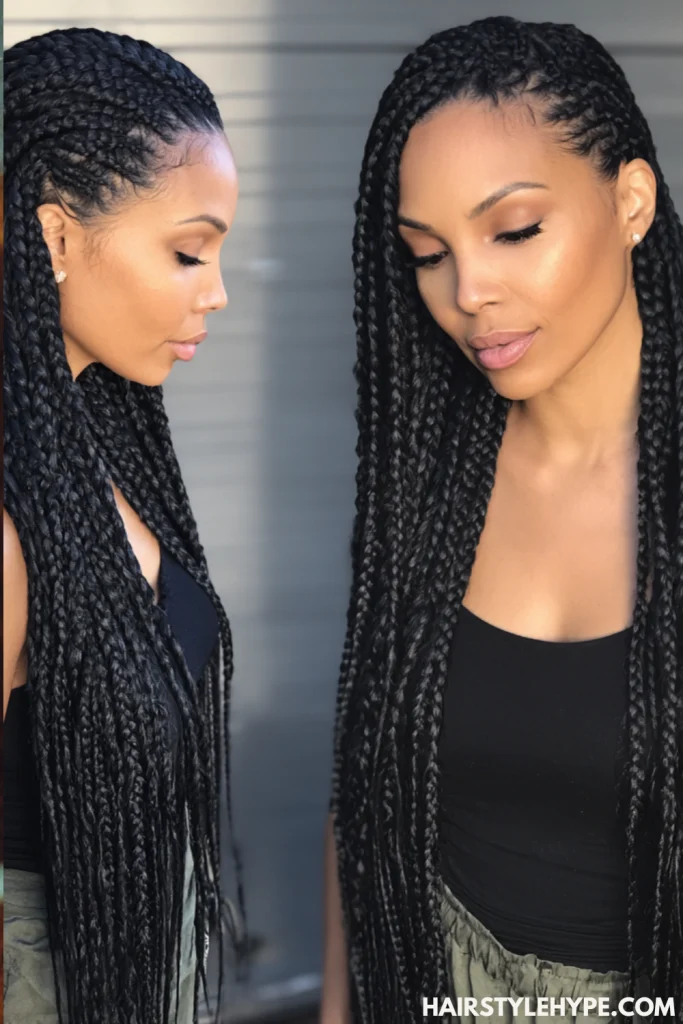 Classic Long Knotless Braids