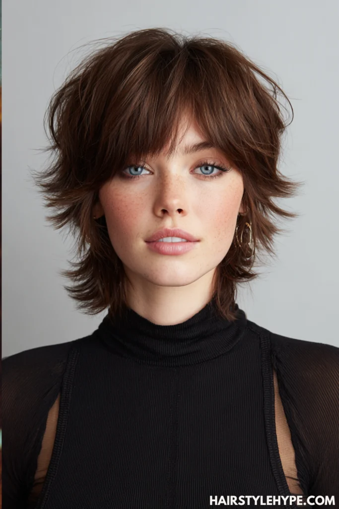 Classic Short Shag with Soft Layers