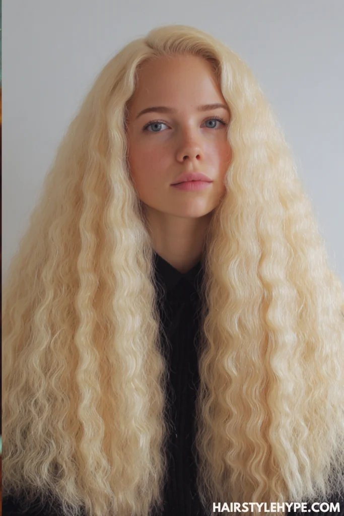 Crimped Hair