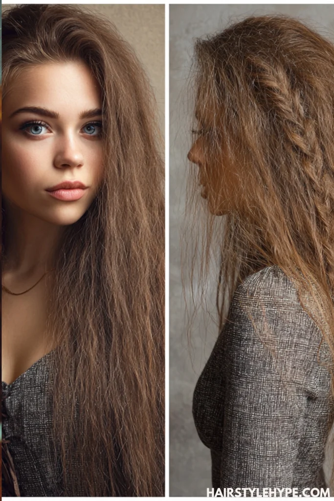 Crimped Hair