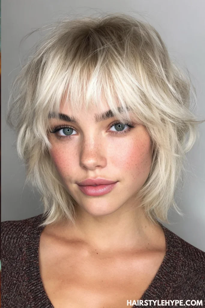  Curly Shaggy Haircut