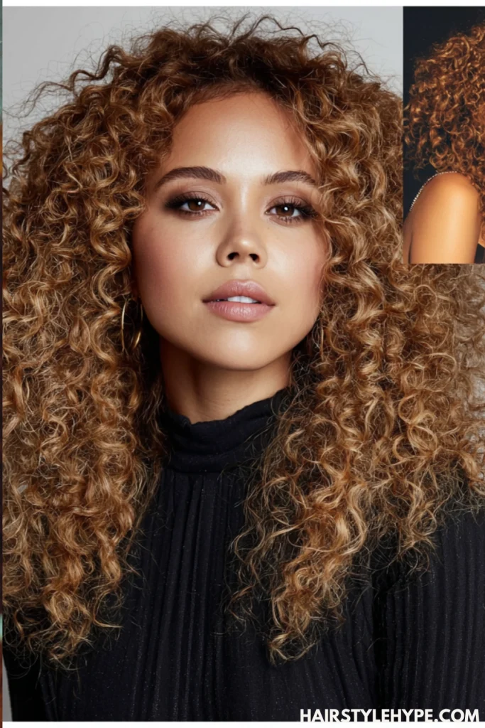  Curly Tendrils with Updo