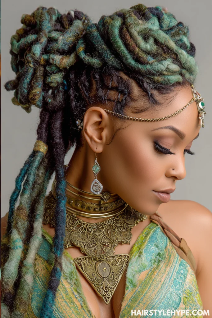 Double Buns for a Fun and Youthful Twist