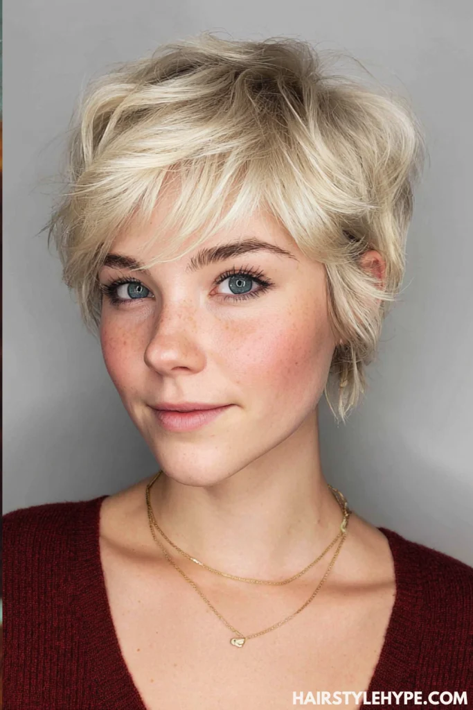  Feathered Shaggy Bob