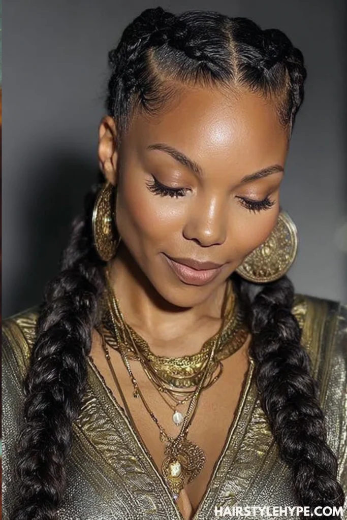 Goddess Braids
