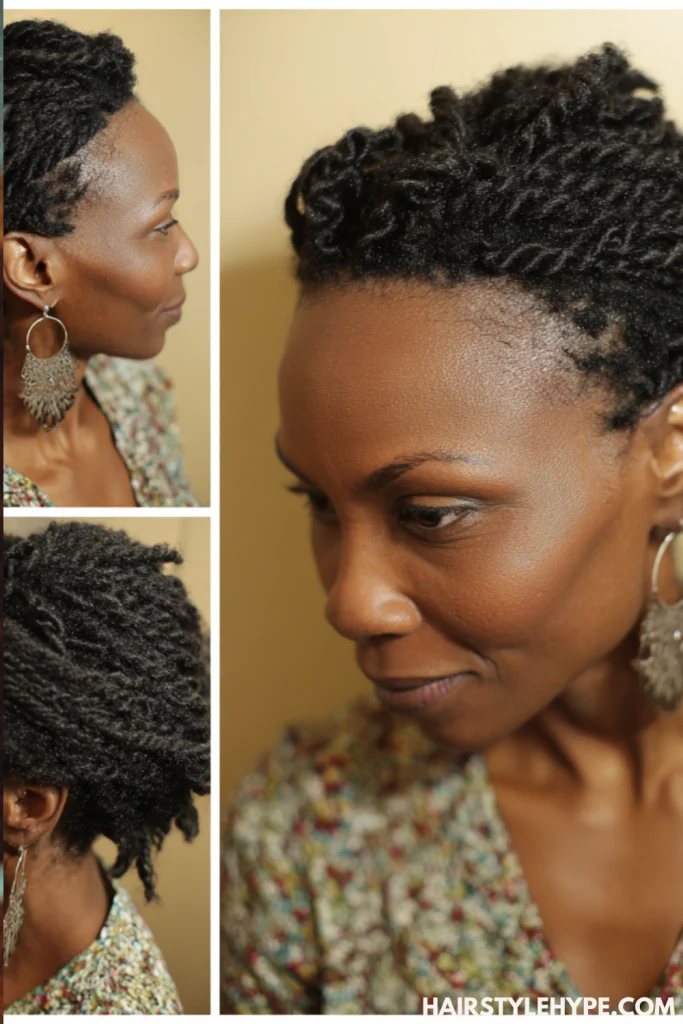 High Top 2-Strand Twists
