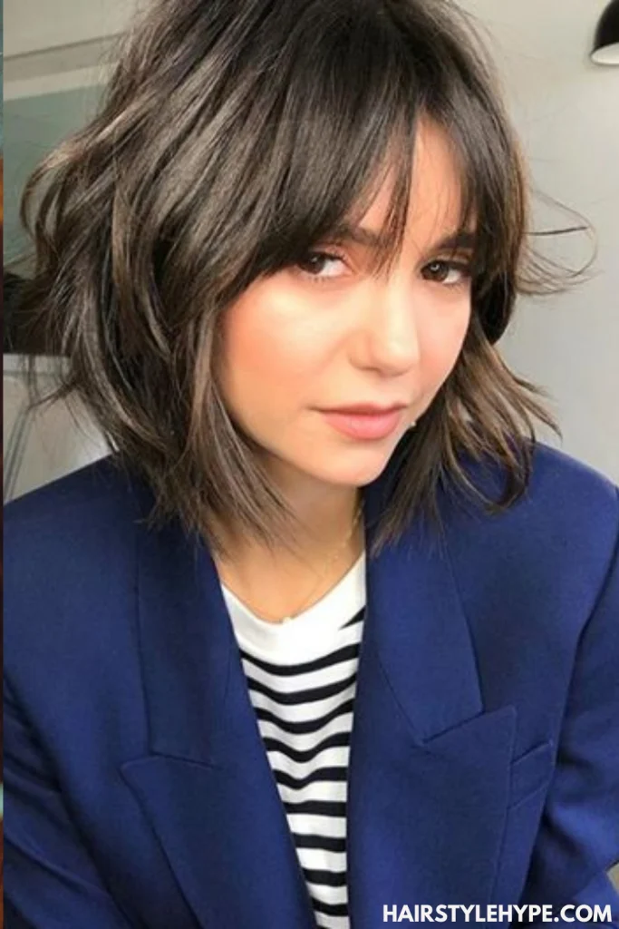 Kitty Cut with Face-Framing Fringe