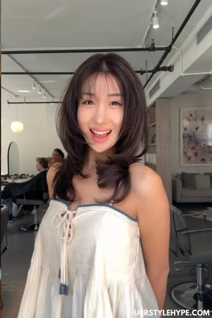 Kitty Cut with Long Layers