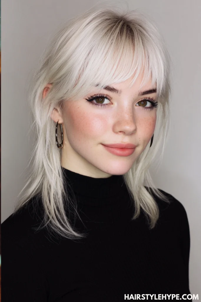  Kitty Cut with Side Bangs