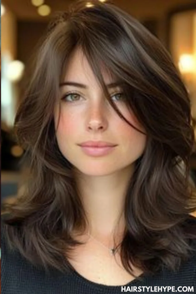  Kitty Cut with Side-Swept Bangs