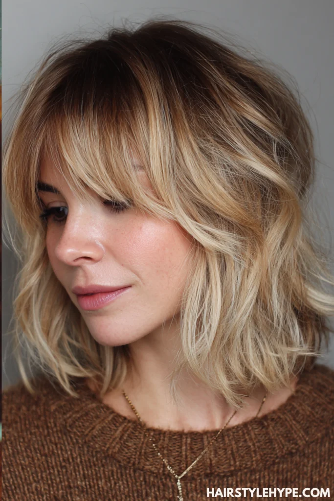 Layered Lob with Messy Ends