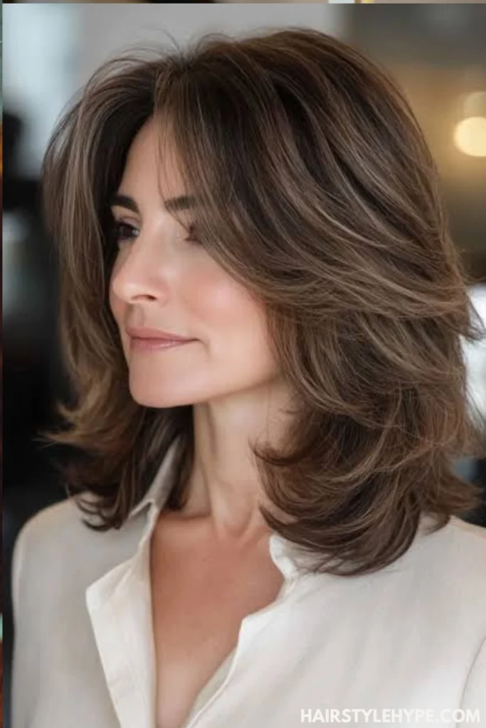  Long Kitty Cut with Wispy Bangs