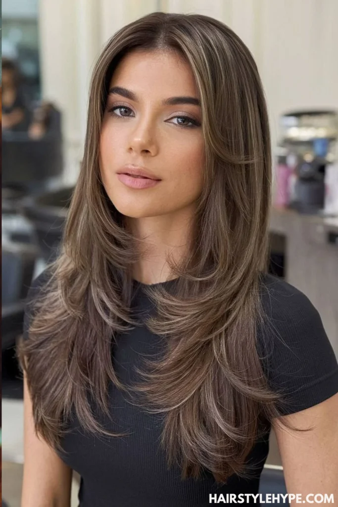 Long Sleek Hair