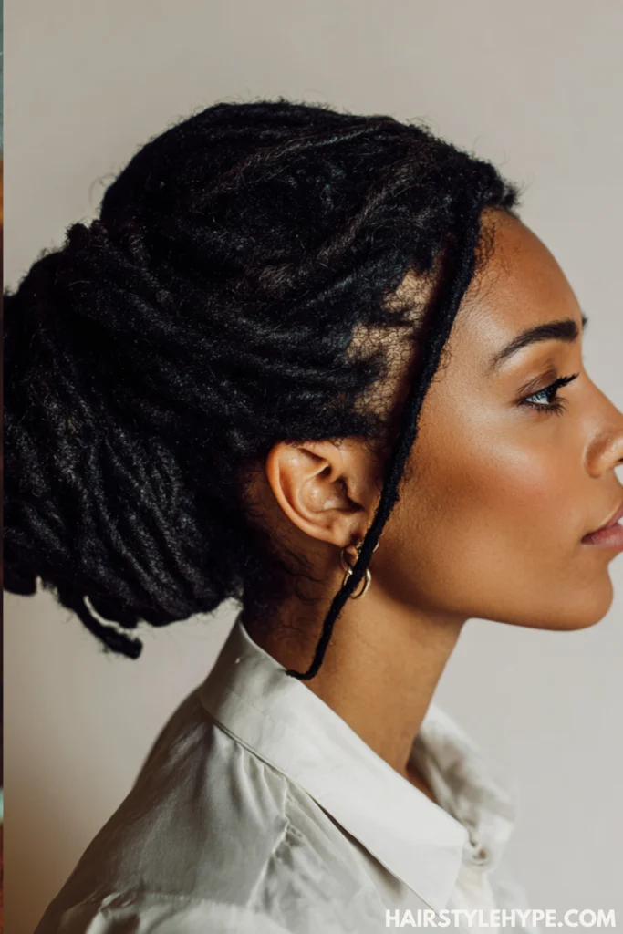 Low Loc Bun