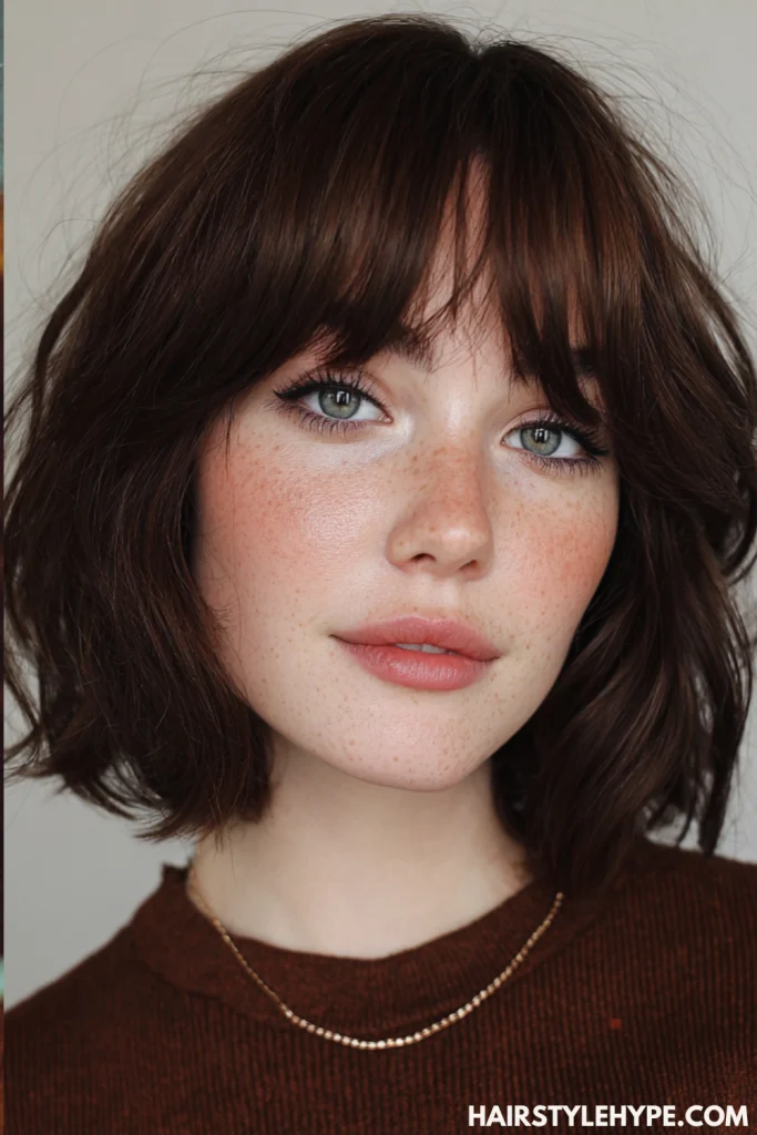  Old Money Bob with Middle Part