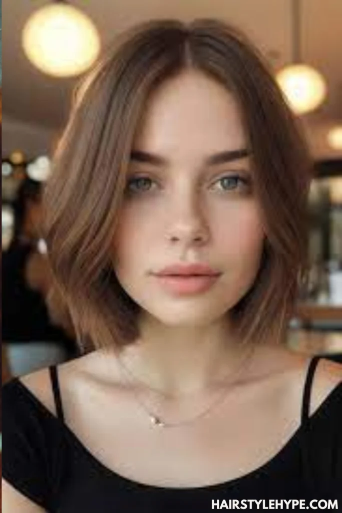  Old Money Bob with Side Part