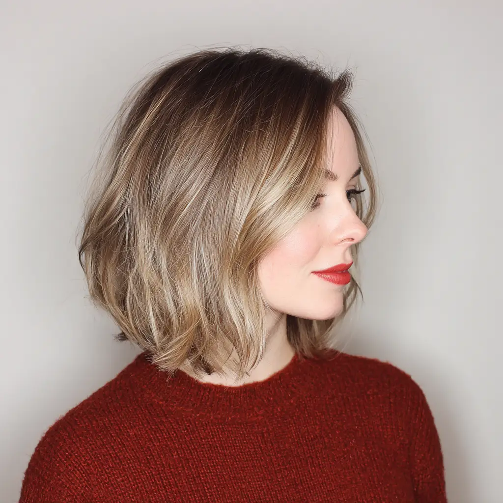  Old Money Bob with Soft Layers