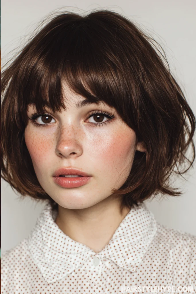 Old Money Bob with Wispy Bangs