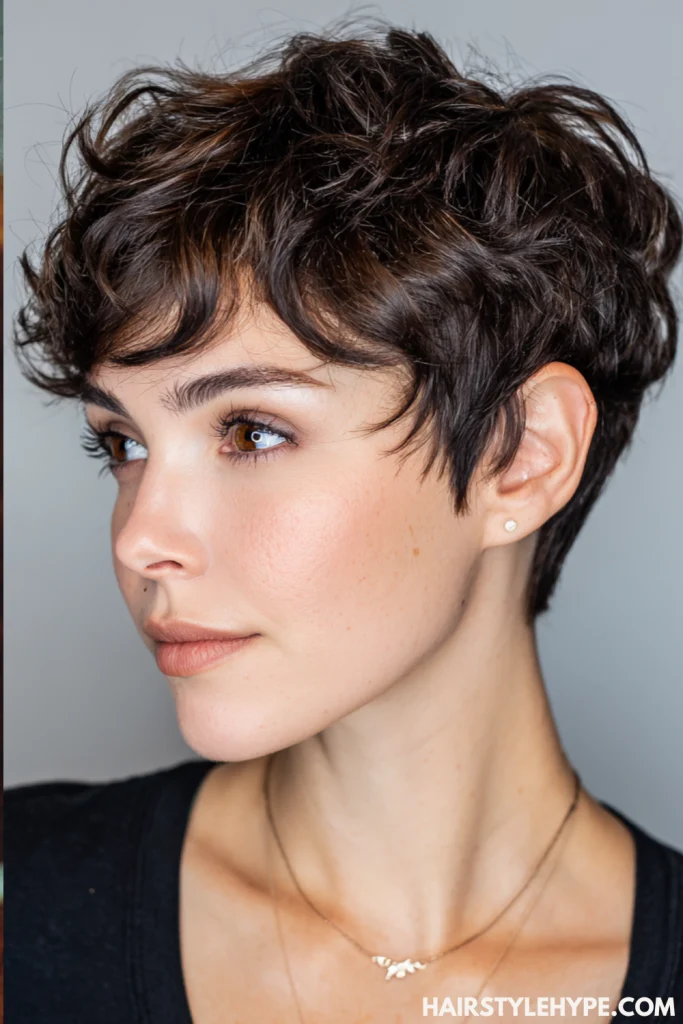 Pixie Cut with Messy Texture