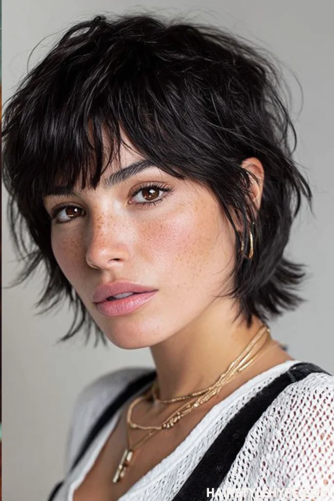 Short Shag Cut
