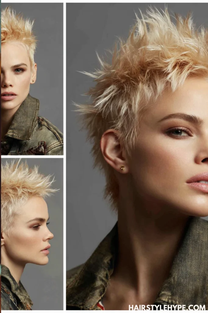 Short Spiky Hair