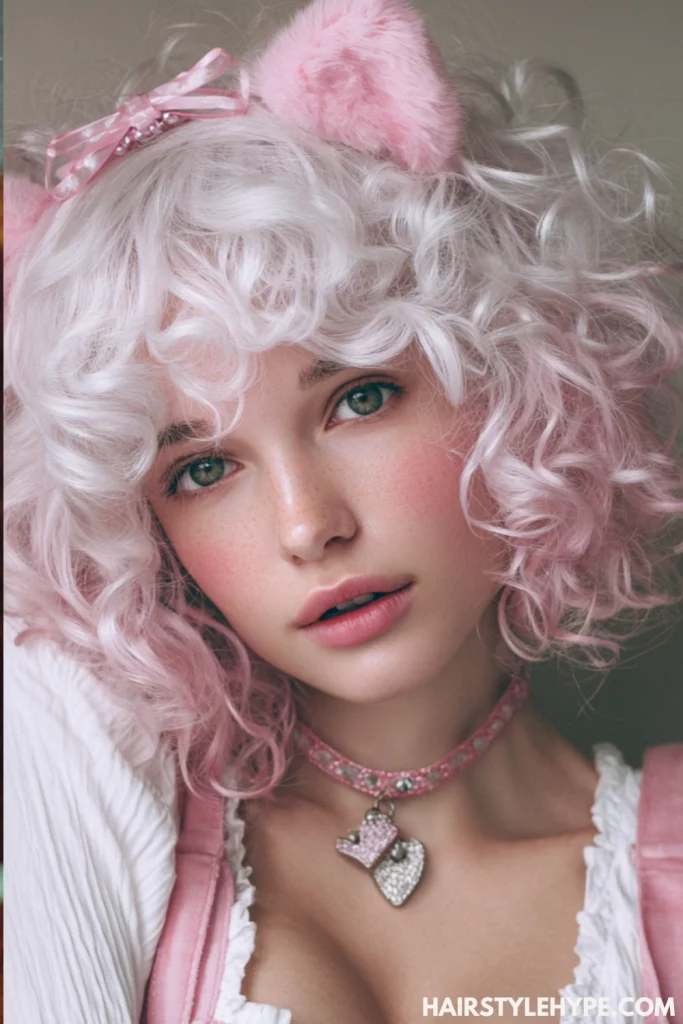 Soft Wave Kitty Cut