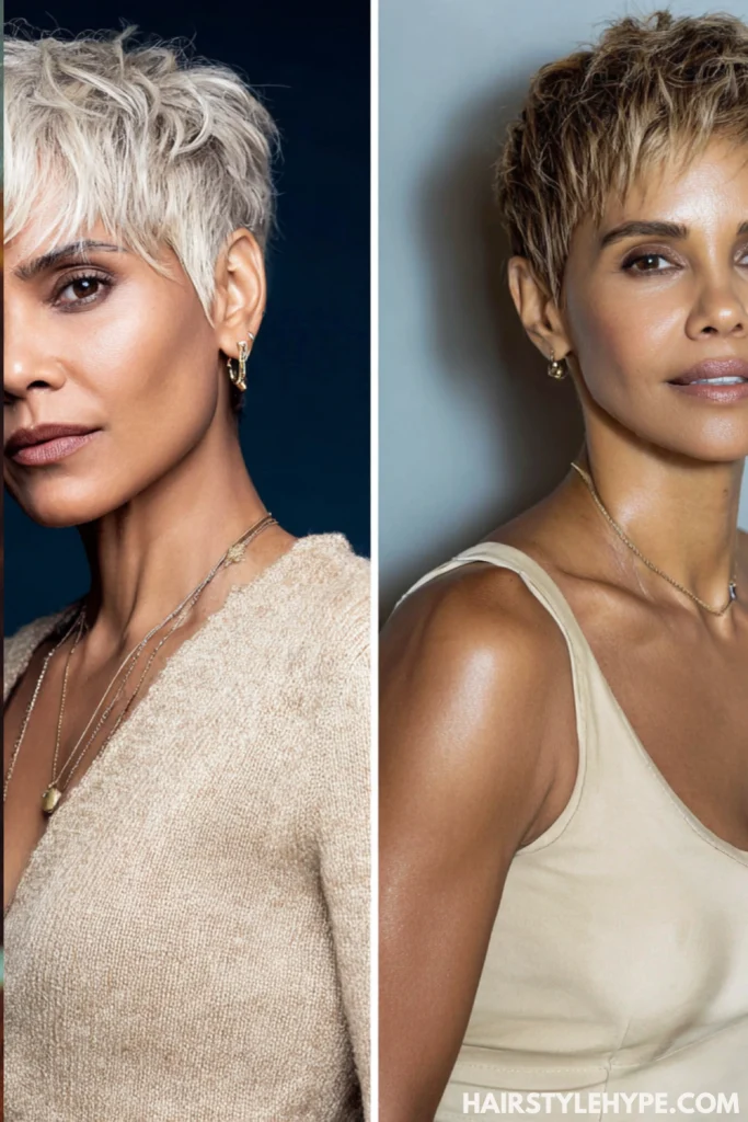 The Halle Berry Pixie