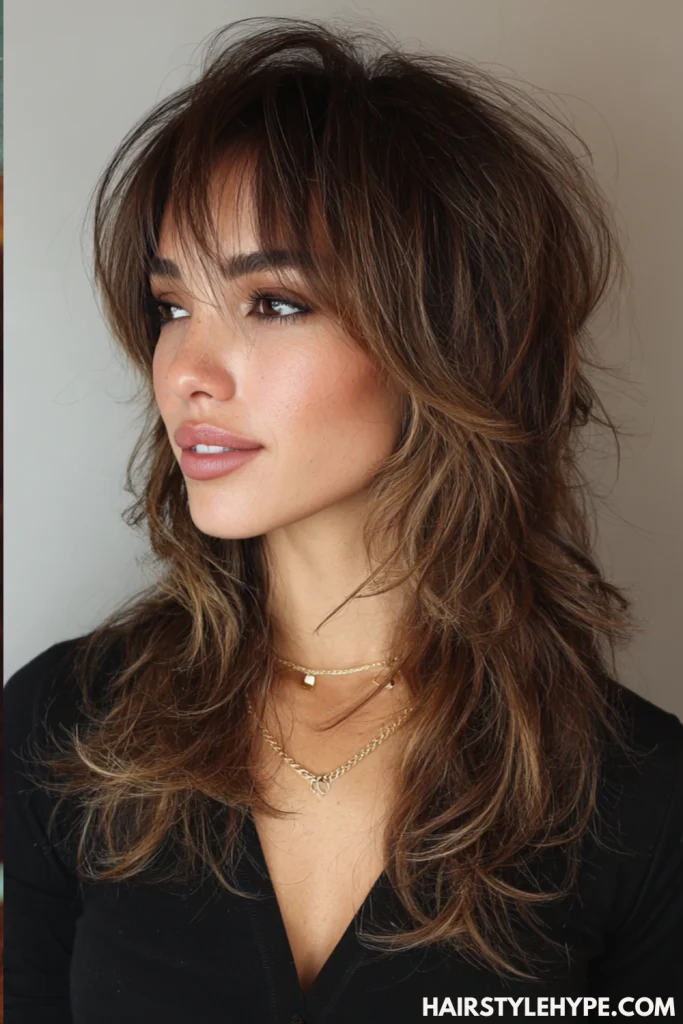 Tousled Shag with Volume