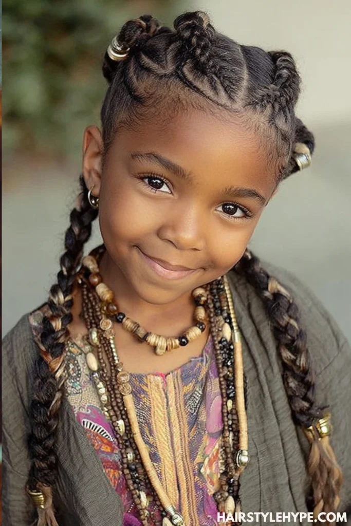 Tribal Braids for Kids