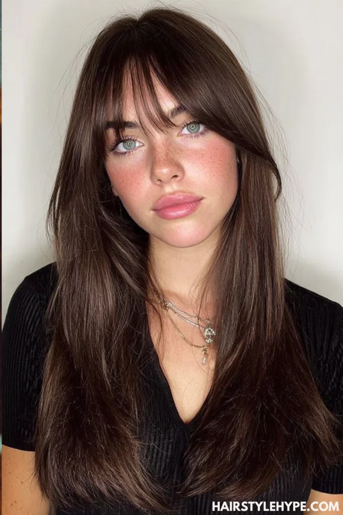  Voluminous Kitty Cut Long Hair