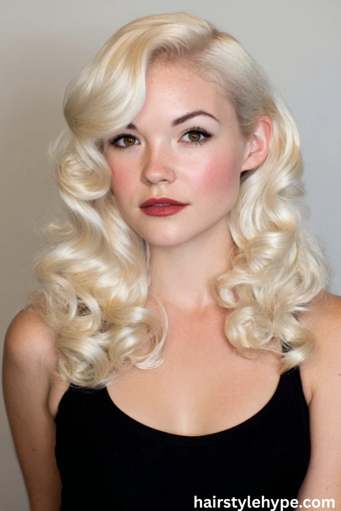 Classic Hollywood Curls
