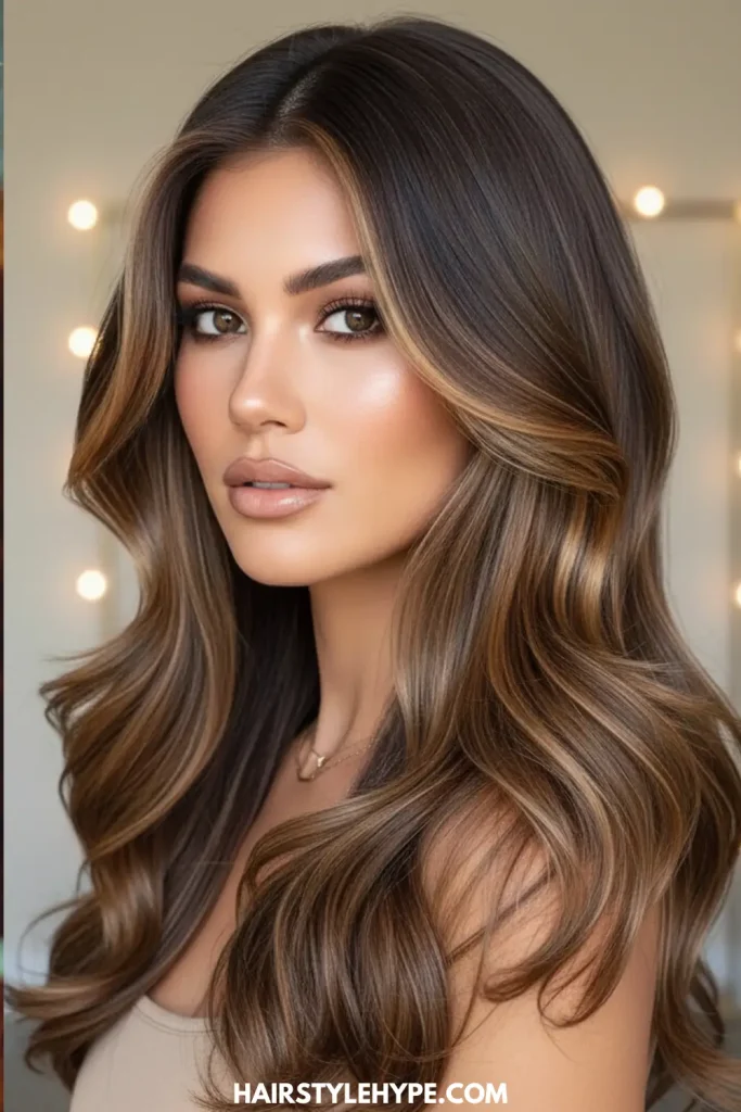 Brown Sugar with Caramel Ribbons