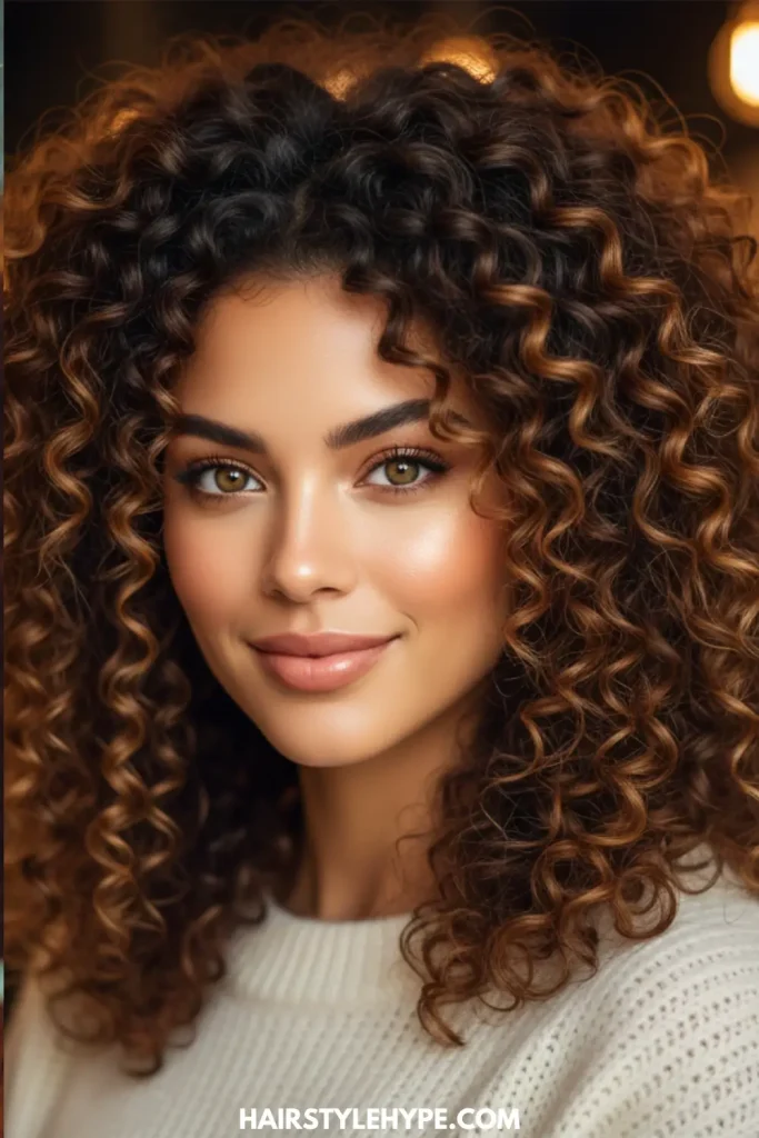 Warm Brown Sugar Curls