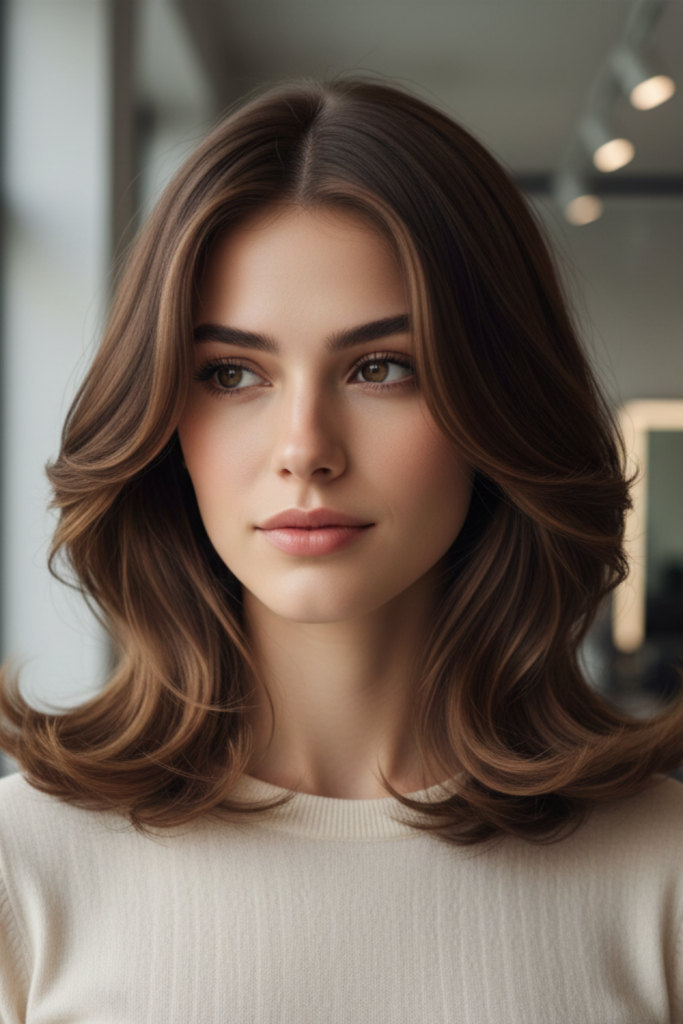  Layered Lob (Long Bob)
