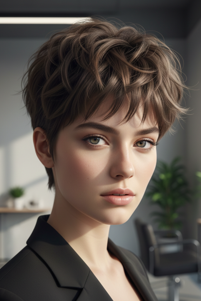  Bixie Cut (Bob + Pixie)